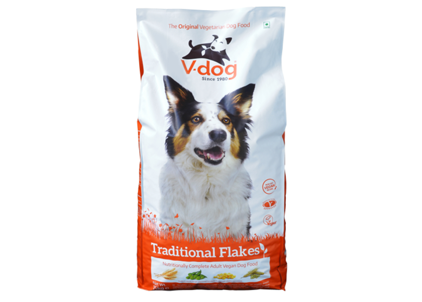 V-dog Traditional Flakes Vegan Dog Food